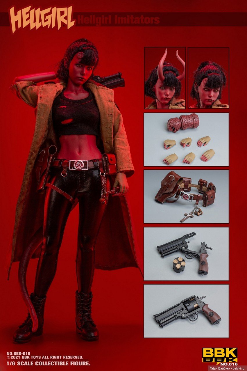 1/6 Hellgirl Imitators, BBK Toys (фото 2)