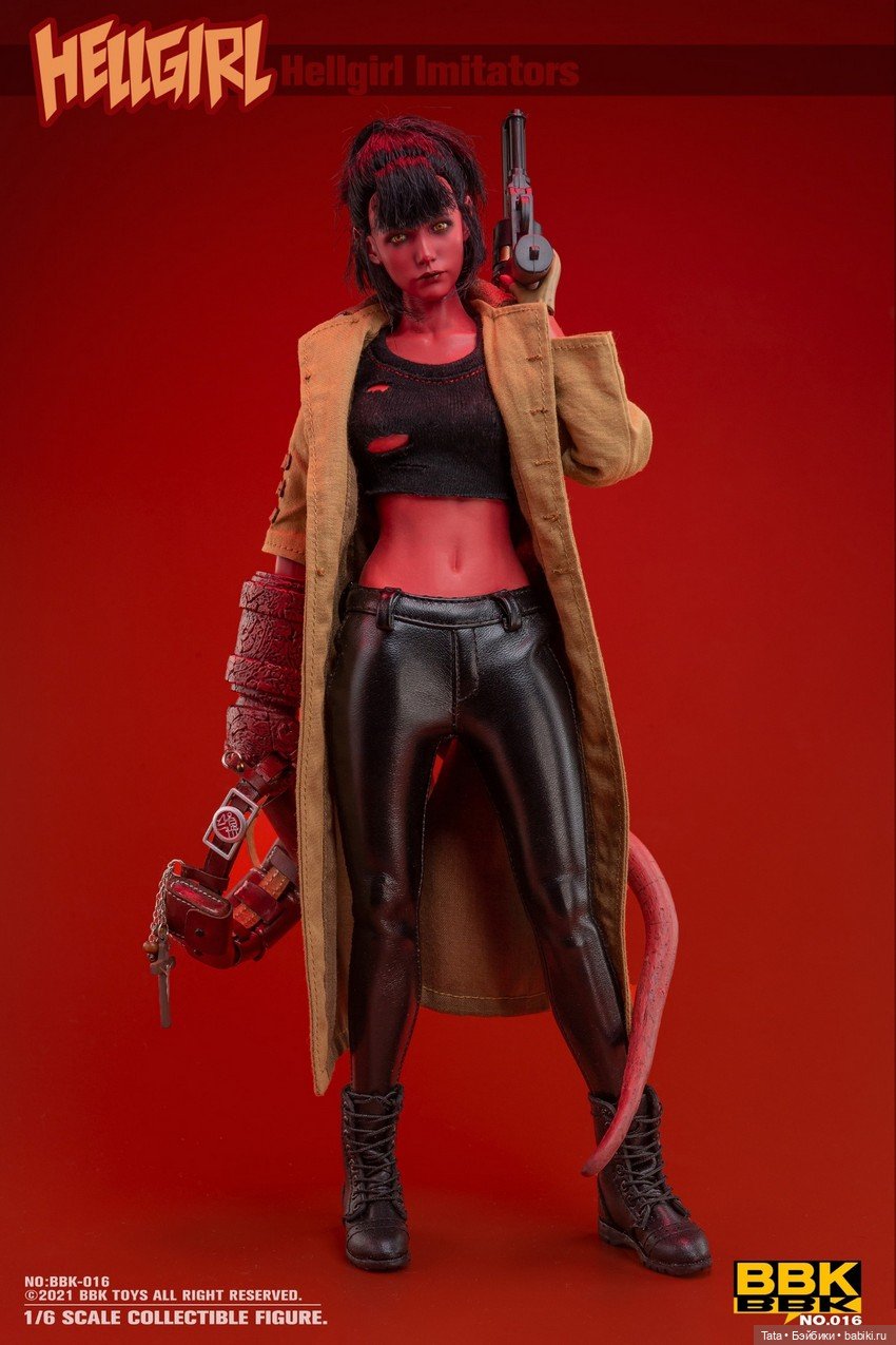 1/6 Hellgirl Imitators, BBK Toys (фото 8)