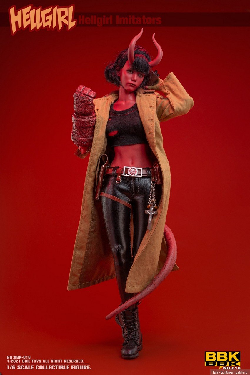 1/6 Hellgirl Imitators, BBK Toys (фото 4)