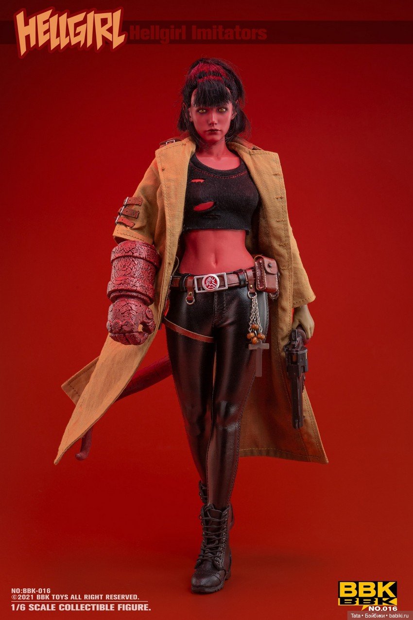 1/6 Hellgirl Imitators, BBK Toys (фото 7)