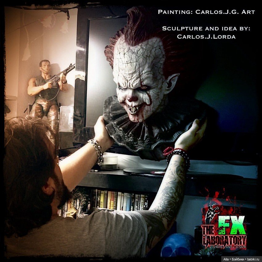 1:1 Pennywise от Carlos.J.G. Art (фото 4)