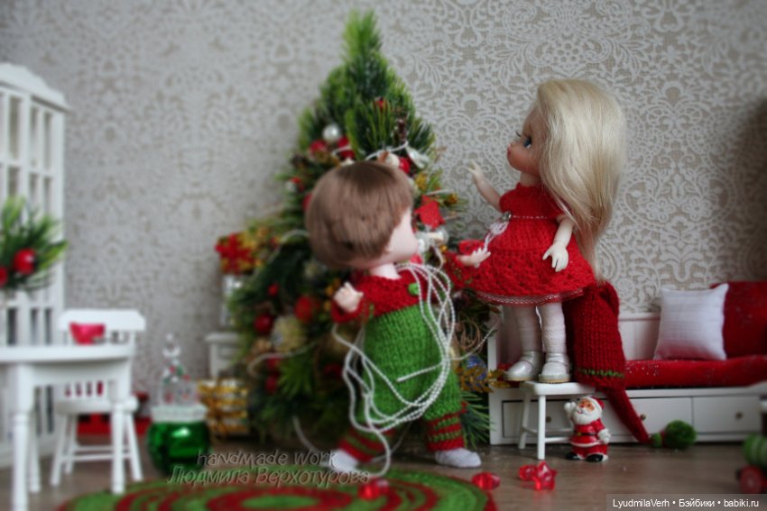 Предвкушенье праздника — Куклы Baboliy (Баболи (фото 3)