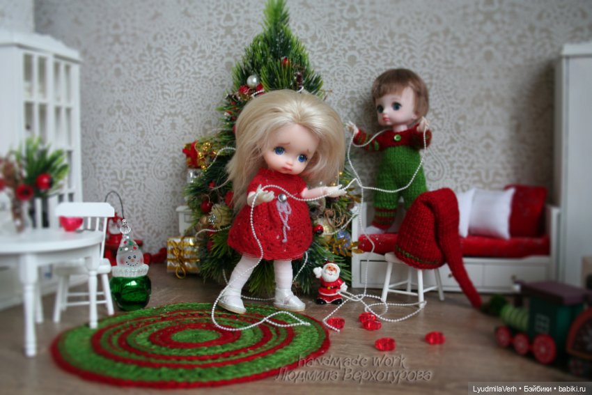 Предвкушенье праздника — Куклы Baboliy (Баболи (фото 2)