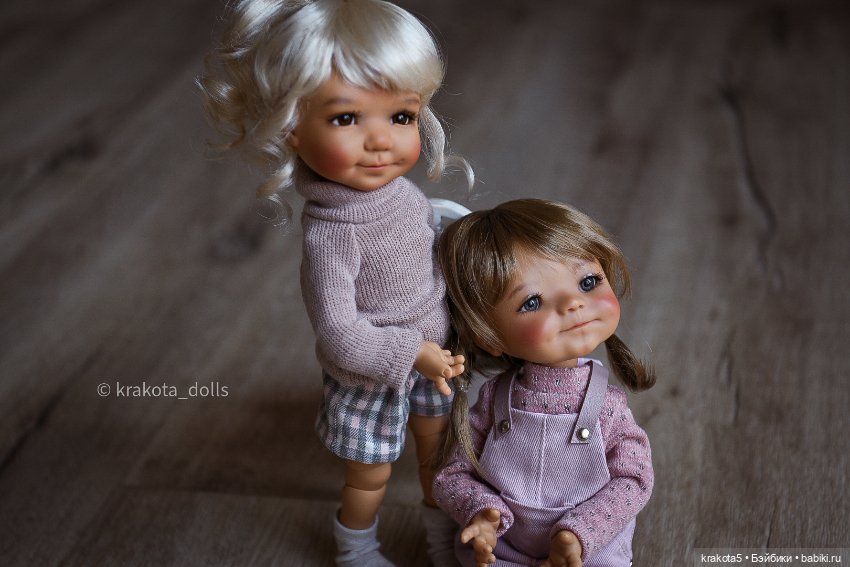 Белка и Элка 🤗 — Куклы Meadow dolls (Медовушки): BJD (БЖД) (фото 6)