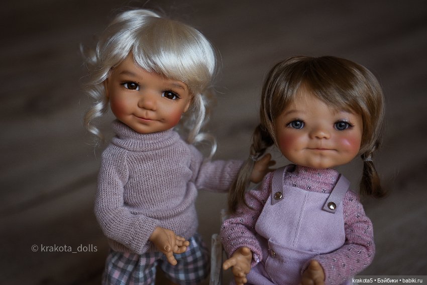 Белка и Элка 🤗 — Куклы Meadow dolls (Медовушки): BJD (БЖД)