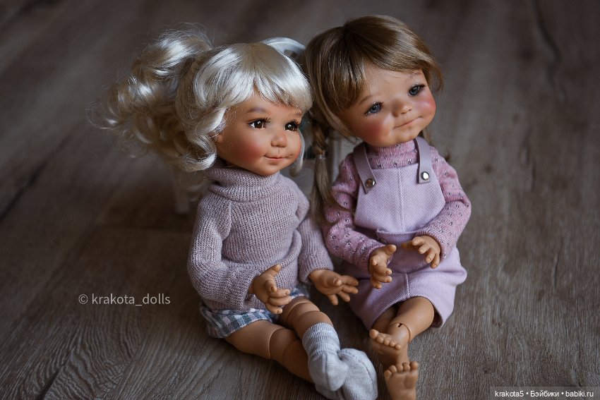 Белка и Элка 🤗 — Куклы Meadow dolls (Медовушки): BJD (БЖД) (фото 8)