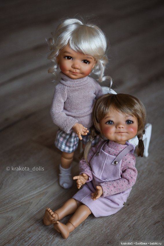 Белка и Элка 🤗 — Куклы Meadow dolls (Медовушки): BJD (БЖД) (фото 5)