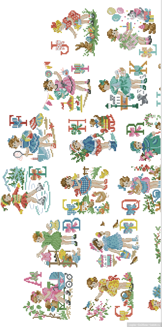 Мелкая вышивка с детьми и для детей