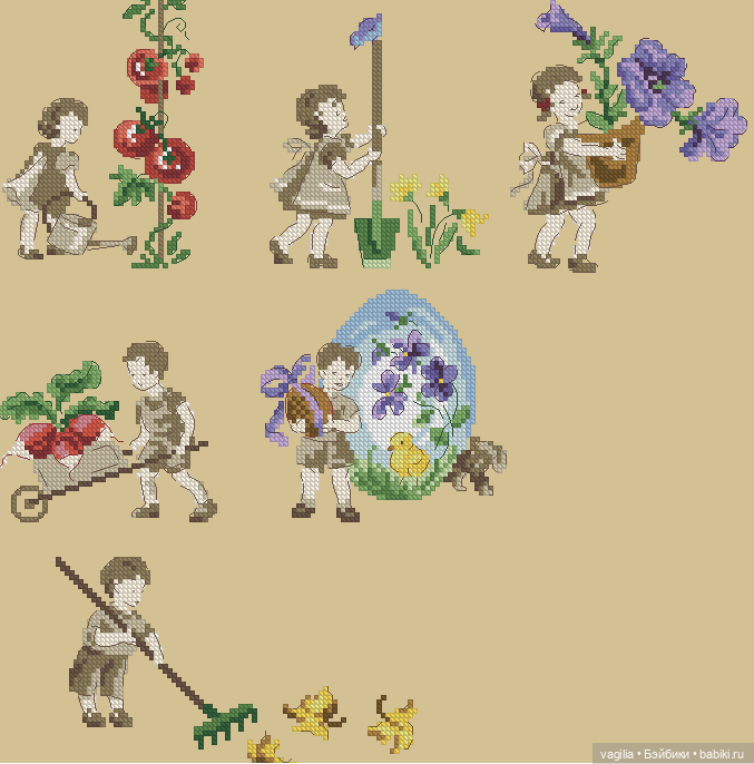 Мелкая вышивка с детьми и для детей