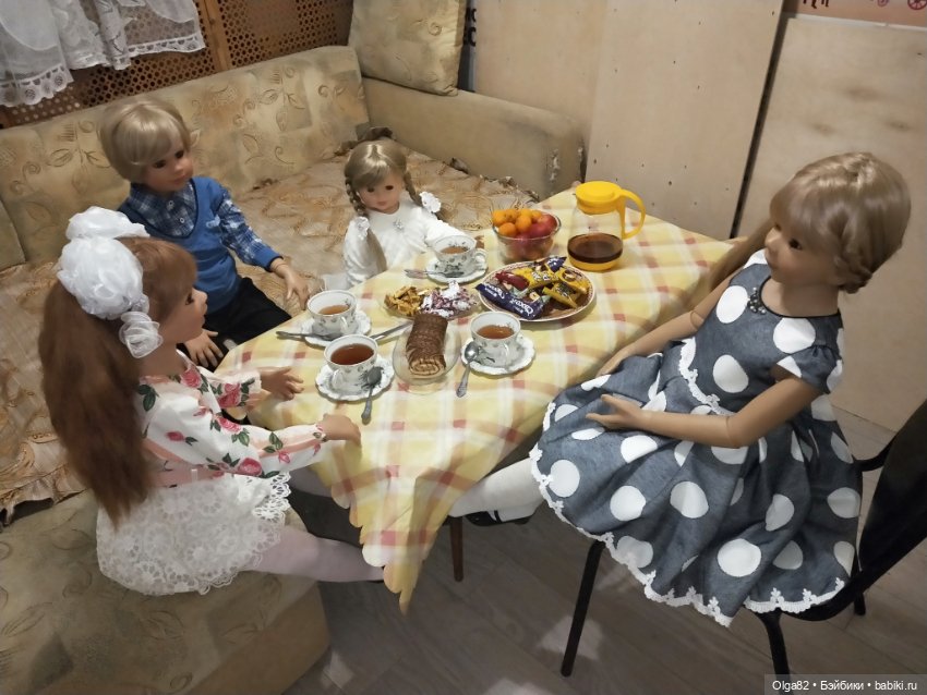 Чаепитие в Медведково — Куклы Monika Levenig и Monika Peter (фото 8)