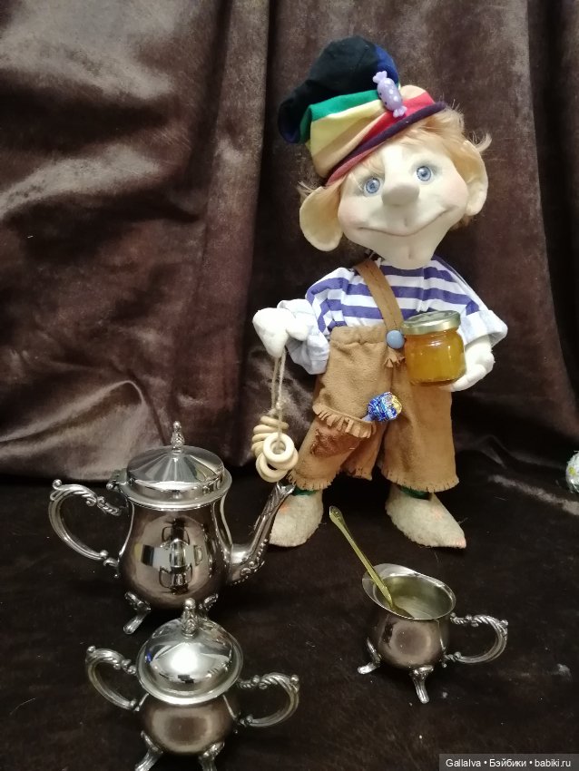 Апатамушта и К' ч 24 — Куклы из капрона и чулочной техники: авторские игрушки (фото 5)