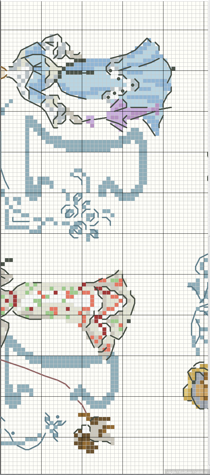 Немного моды вам в копилочку крестиком (фото 6)