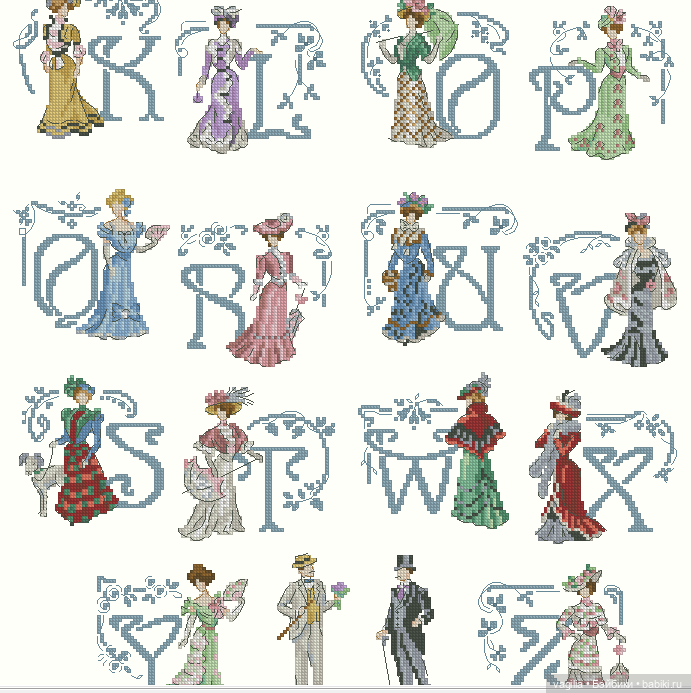 Немного моды вам в копилочку крестиком (фото 2)