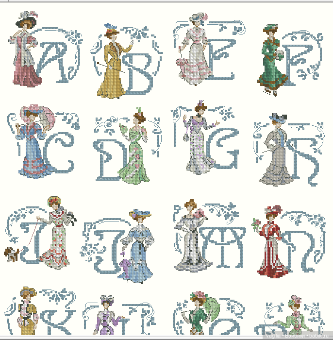 Немного моды вам в копилочку крестиком