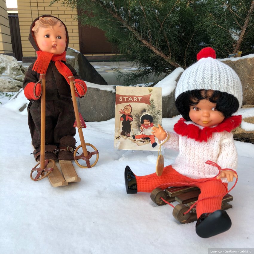 Детки с открытки — Винтажные куклы ГДР (Немки): Бигги