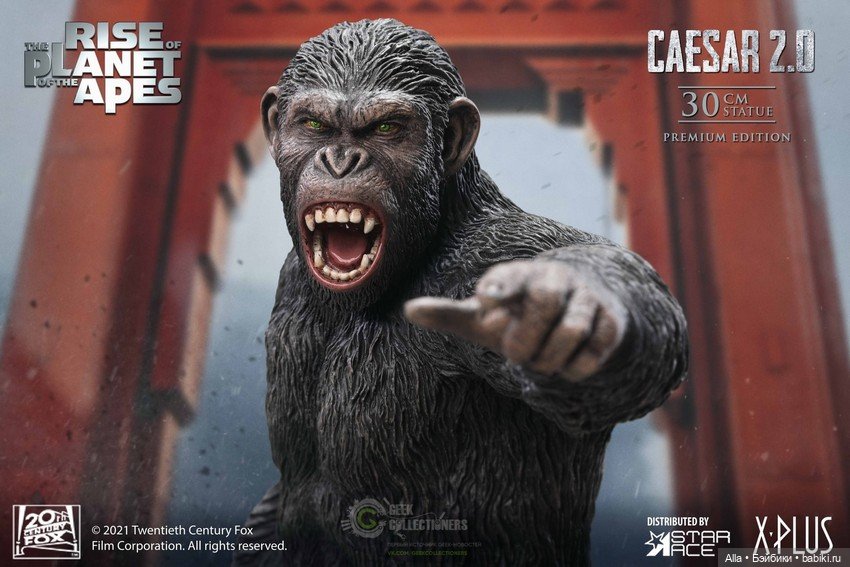 Цезарь (версия 2.0) в масштабе 1/6 по фильму "Планета обезьян" от Star Ace Toys (фото 8)