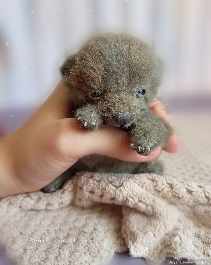 Выкройка лисёнка в стиле натюр - автор Демиденко Олеся (фото 2)