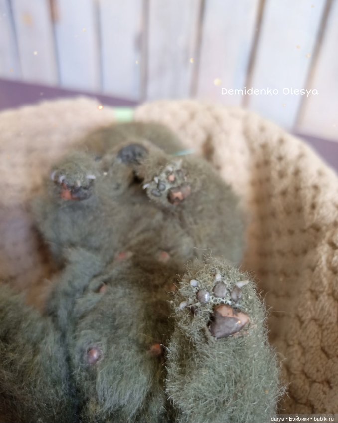 Выкройка лисёнка в стиле натюр - автор Демиденко Олеся (фото 6)