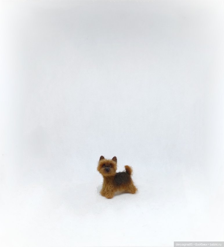 Мини йорик — Валяные игрушки из шерсти: сухое валяние