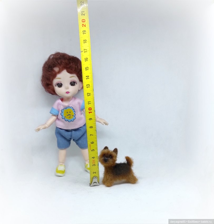 Мини йорик — Валяные игрушки из шерсти: сухое валяние (фото 6)