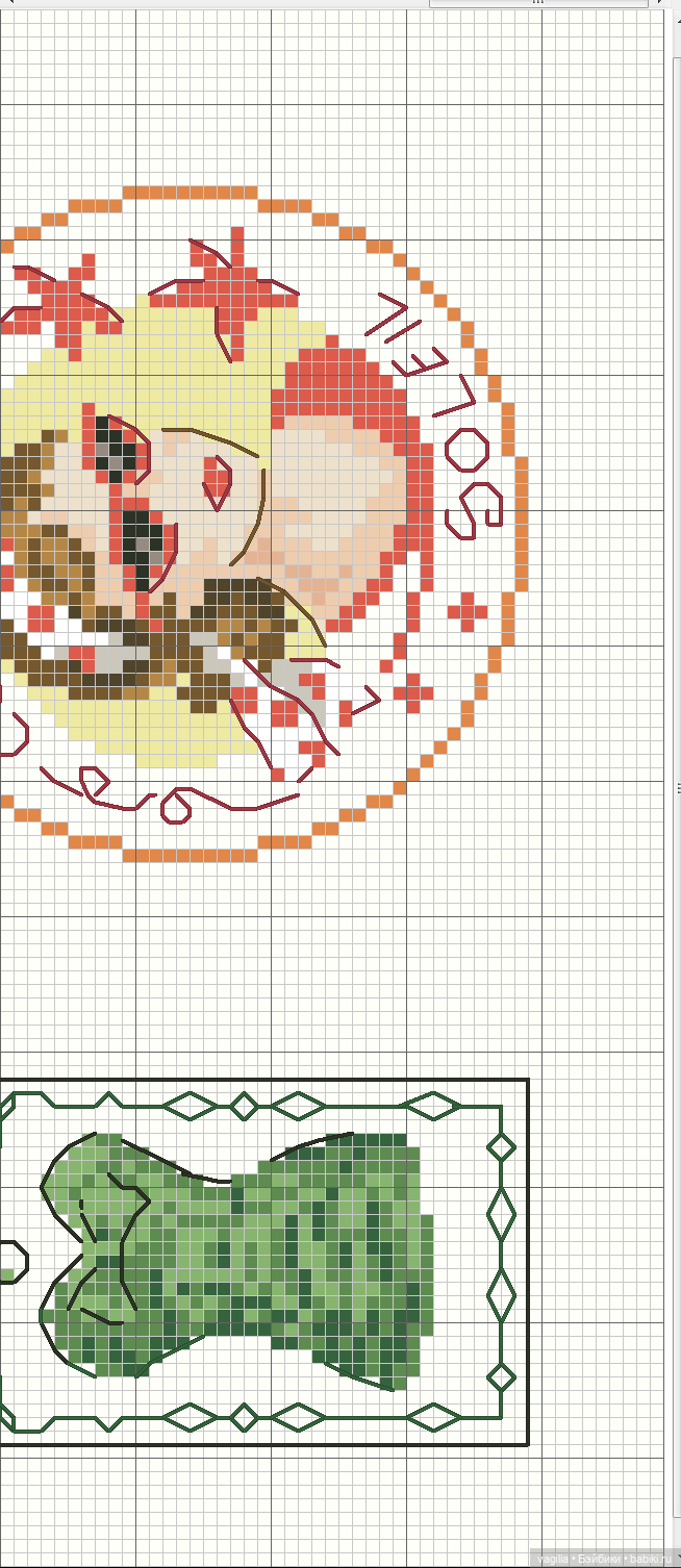 Модный топик крестиком 2 — Схемы вышивки крестом: фото узоров