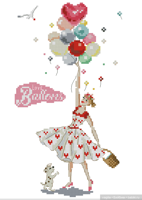 Модный топик крестиком 2 — Схемы вышивки крестом: фото узоров