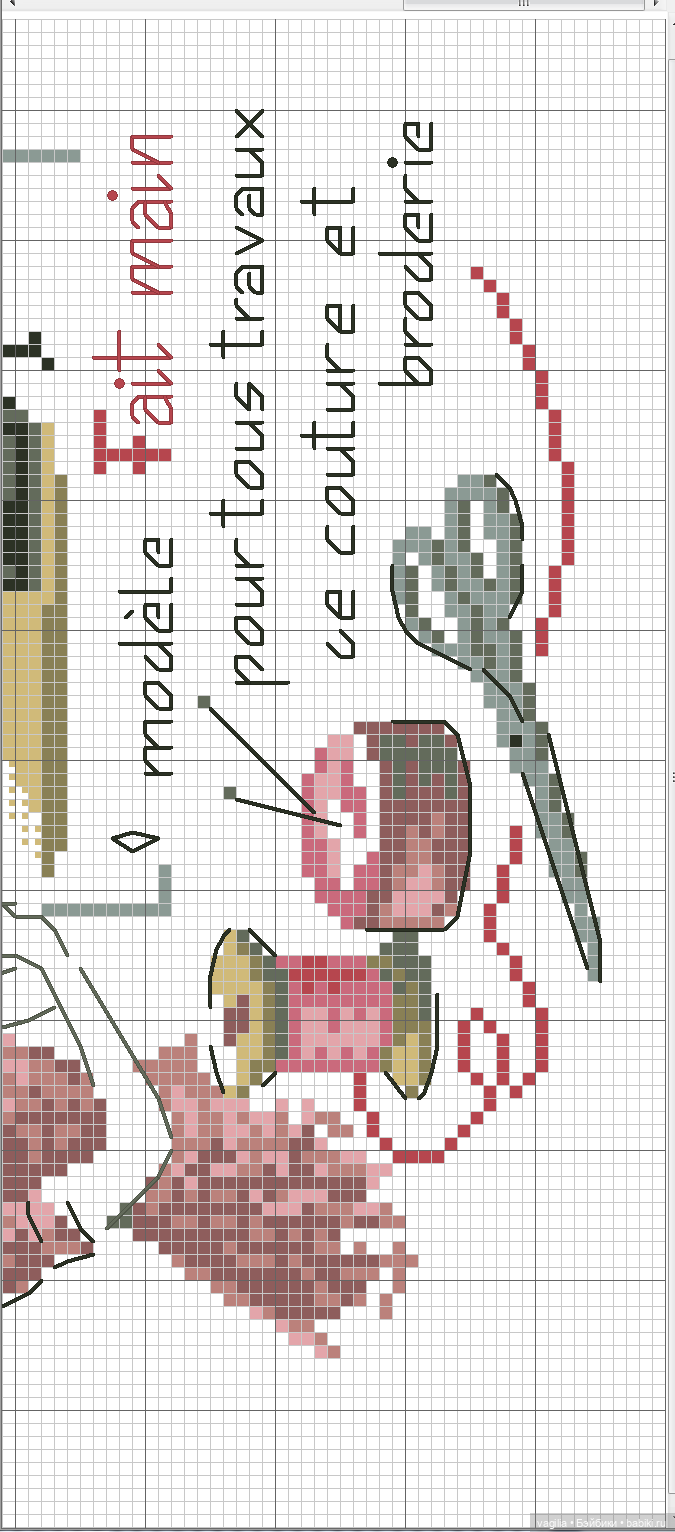 Модный топик 3 крестиком — Схемы вышивки крестом: фото узоров