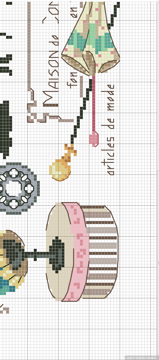 Модный топик крестиком — Схемы вышивки крестом: фото узоров