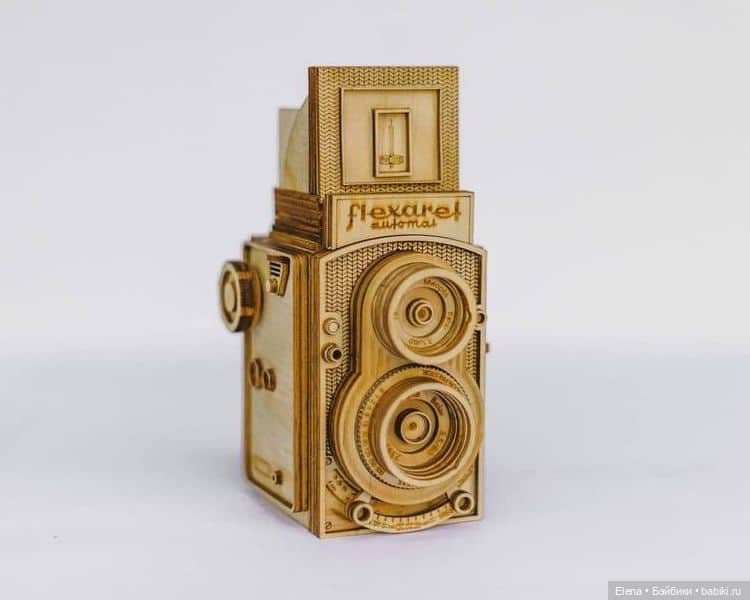 Фотоаппараты из дерева, автор Phuong Nguyen (фото 4)