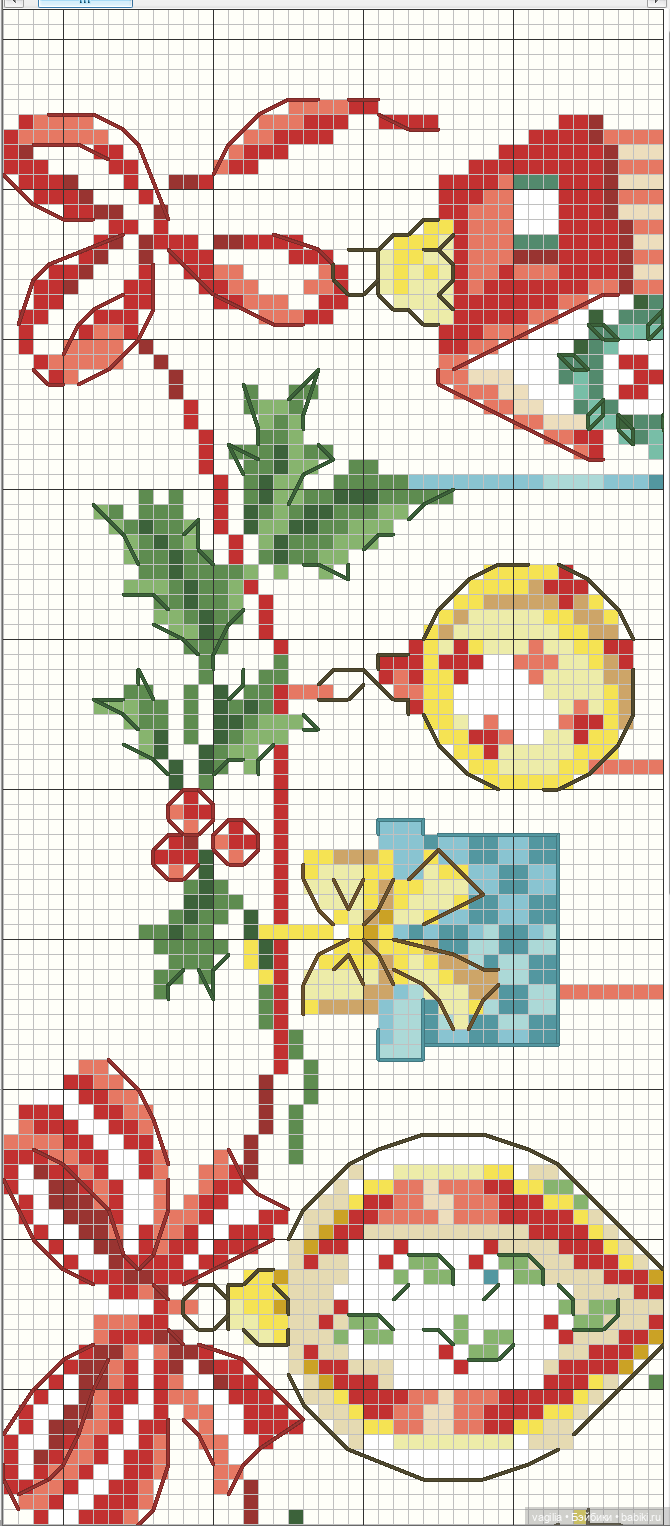 Детки, сапожки для малюсеньких подарков крестиком