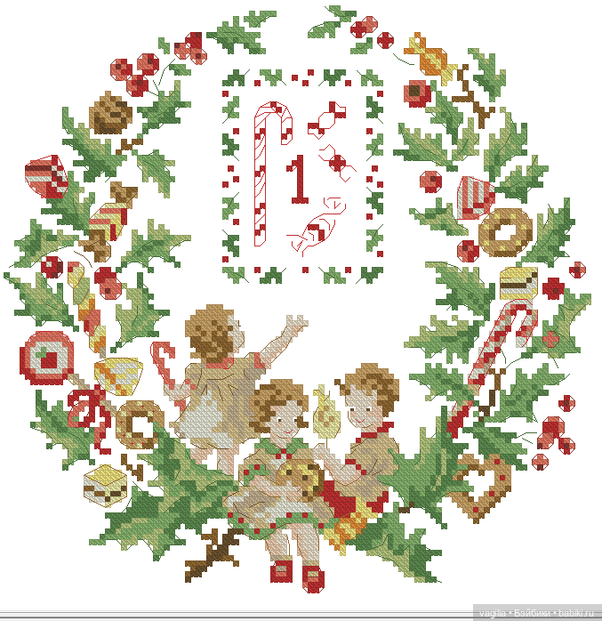 Детки, сапожки для малюсеньких подарков крестиком