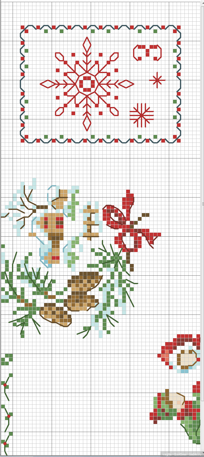 Детки, сапожки для малюсеньких подарков крестиком (фото 6)