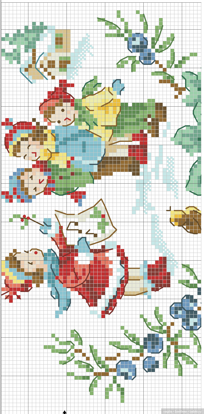 Детки, сапожки для малюсеньких подарков крестиком