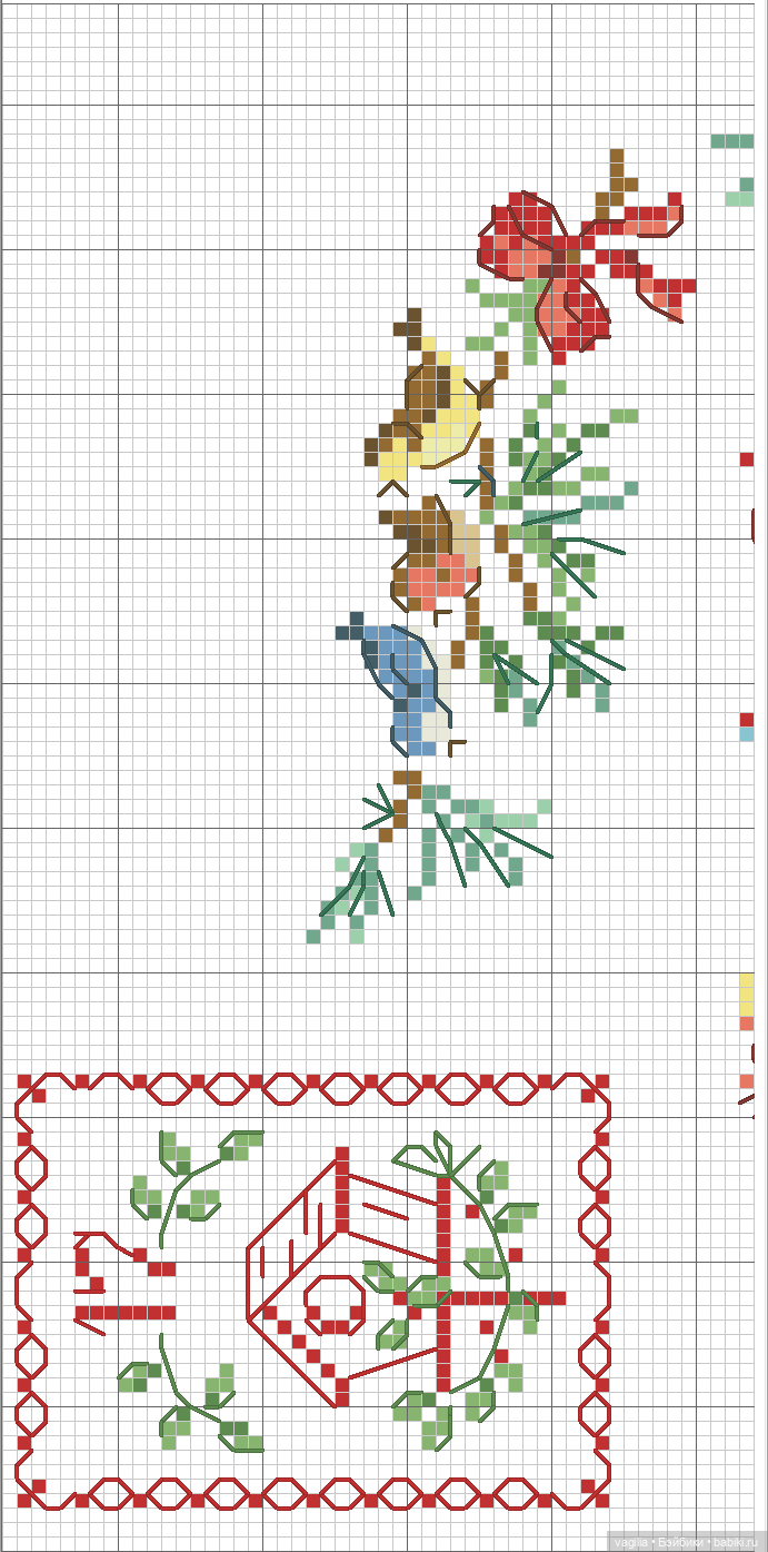 Детки, сапожки для малюсеньких подарков крестиком