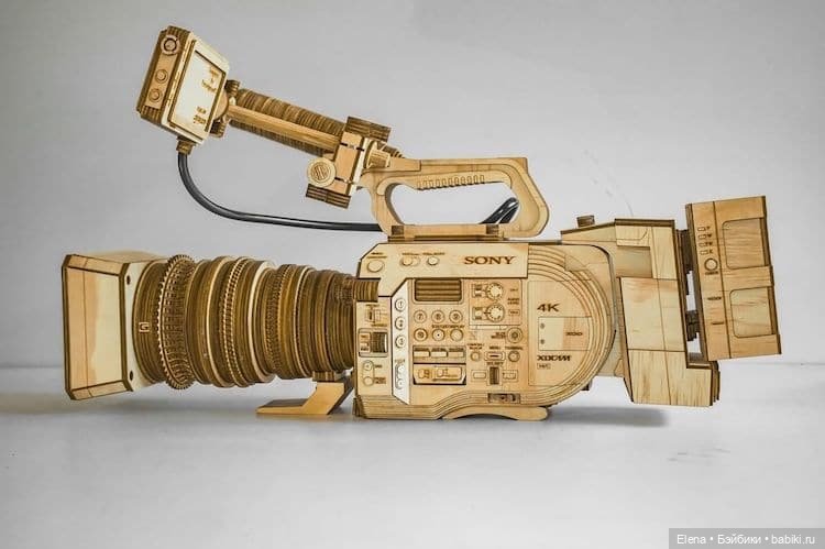 Фотоаппараты из дерева, автор Phuong Nguyen (фото 5)