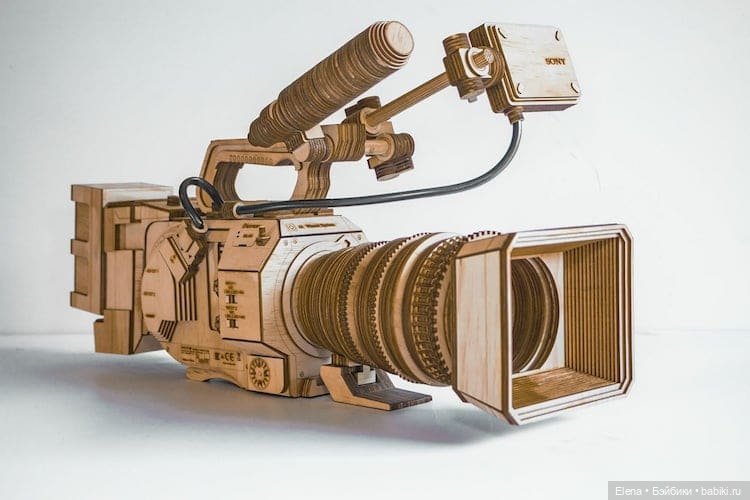 Фотоаппараты из дерева, автор Phuong Nguyen