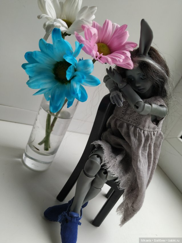 В одном сером — Домашние фото авторских кукол: личные коллекции