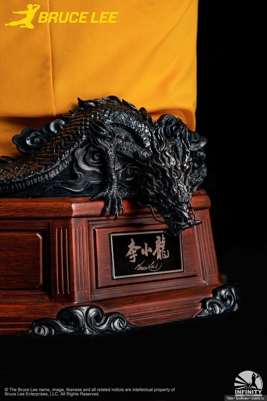 Серийный образец полноразмерного бюста Брюса Ли от Infinity Studio (фото 9)