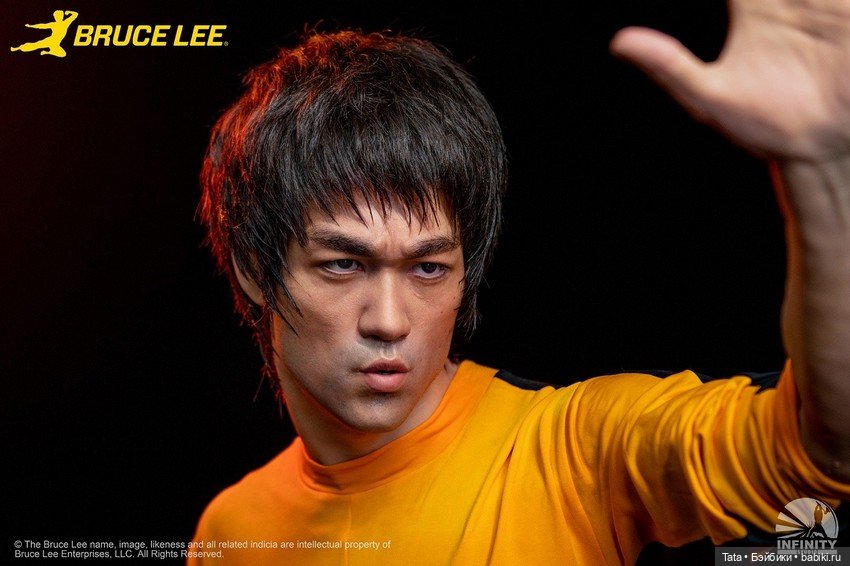 Серийный образец полноразмерного бюста Брюса Ли от Infinity Studio (фото 2)