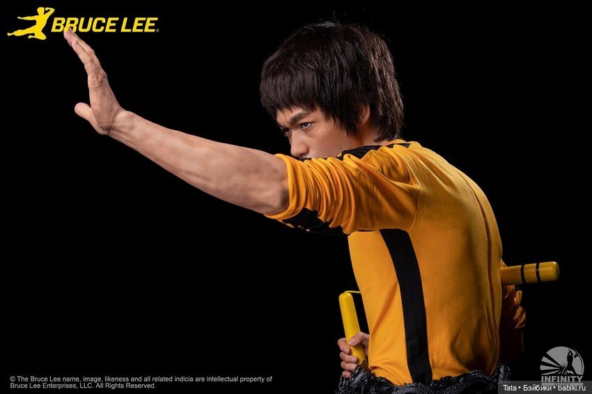 Серийный образец полноразмерного бюста Брюса Ли от Infinity Studio (фото 8)