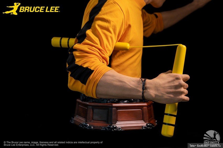 Серийный образец полноразмерного бюста Брюса Ли от Infinity Studio (фото 4)