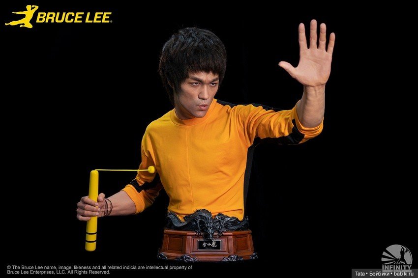 Серийный образец полноразмерного бюста Брюса Ли от Infinity Studio (фото 6)