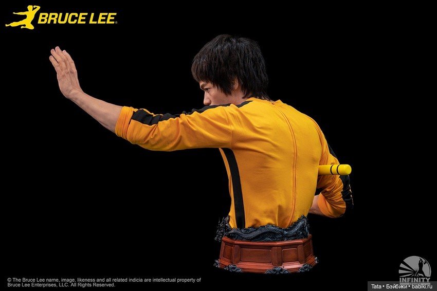 Серийный образец полноразмерного бюста Брюса Ли от Infinity Studio (фото 5)