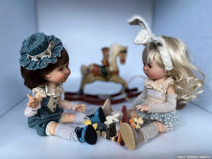 Две кокетки — Куклы Meadow dolls (Медовушки): BJD (БЖД)