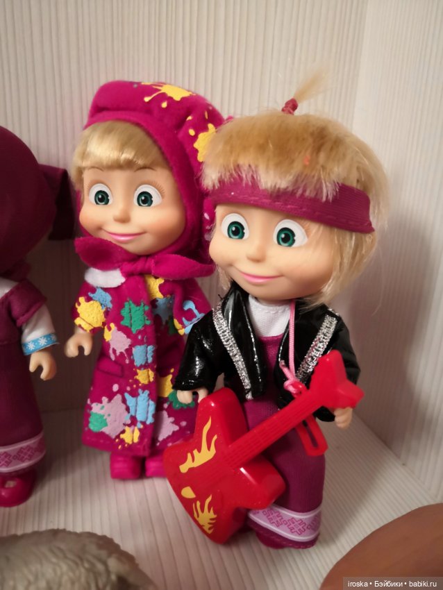 Машеньки и не только — Куклы Маша и Медведь (Simba): Маша в кармашке (фото 5)