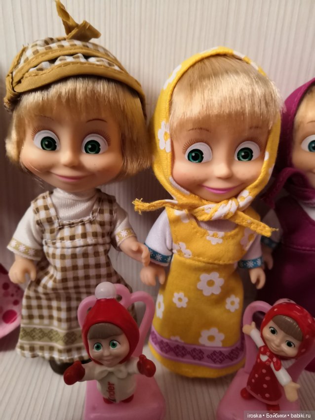 Машеньки и не только — Куклы Маша и Медведь (Simba): Маша в кармашке (фото 2)