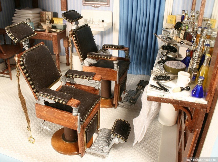 Парикмахерская LoBue — Румбоксы и кукольные интерьеры: фото (фото 7)