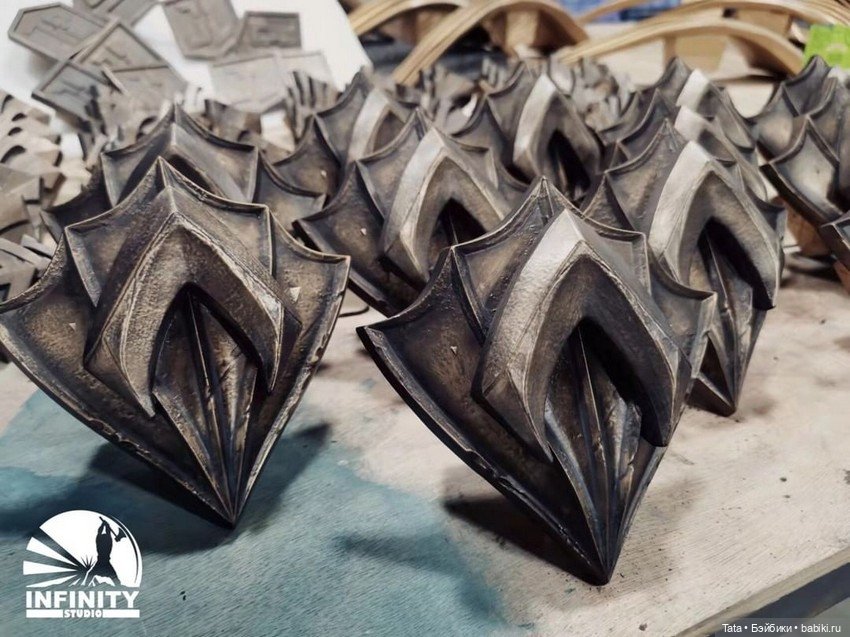 Бюст Аквамена 1/1 по фильму "Лига Справедливости", Infinity Studio (фото 10)