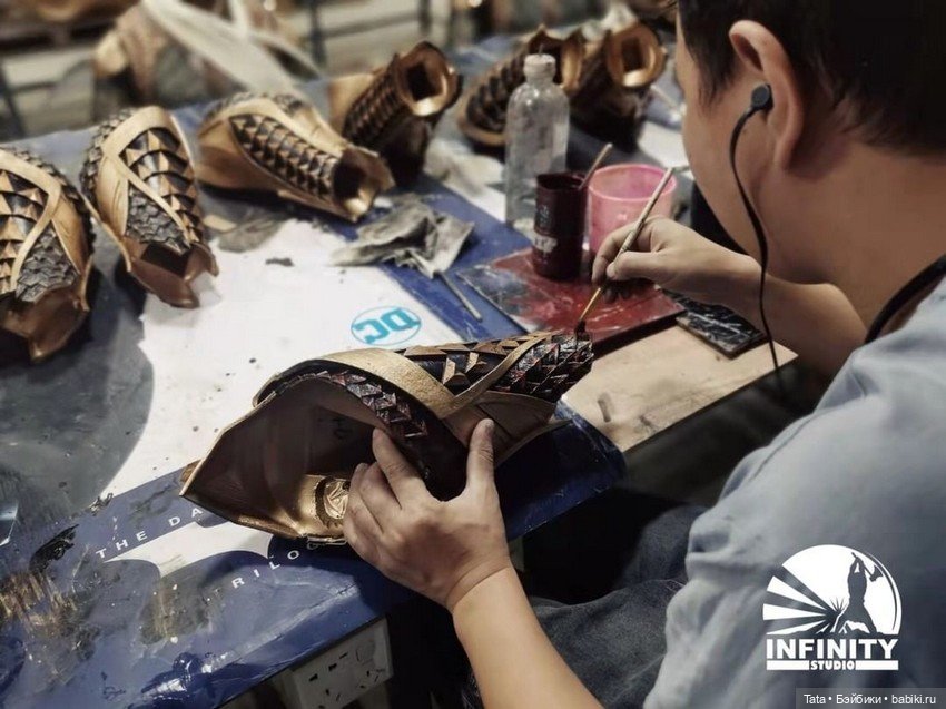 Бюст Аквамена 1/1 по фильму "Лига Справедливости", Infinity Studio (фото 7)