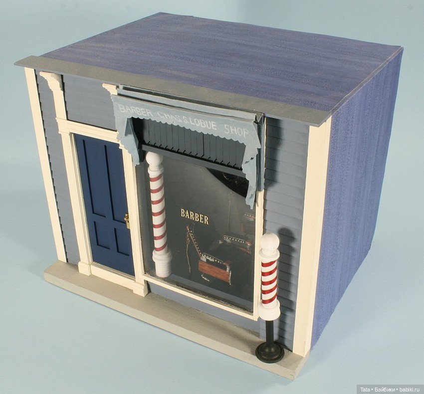 Парикмахерская LoBue — Румбоксы и кукольные интерьеры: фото